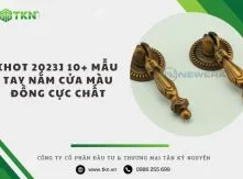 10+ mẫu tay nắm cửa màu đồng | Cực đẹp tại TKN