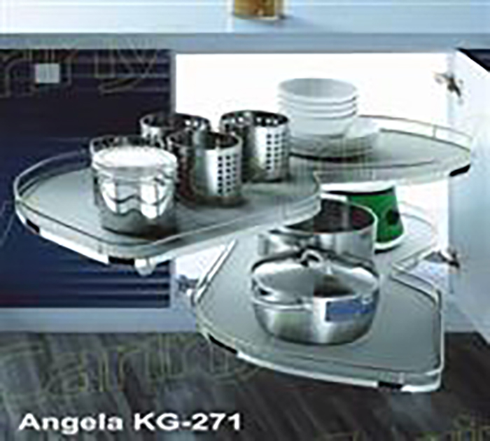 Kệ góc bếp liên hoàn Angela KG 271