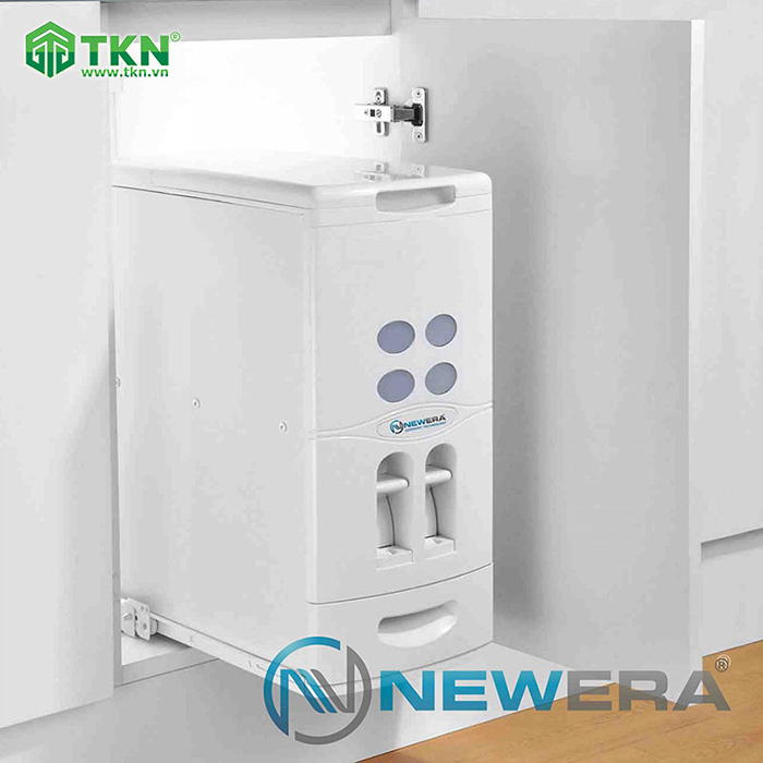 Thùng gạo âm tủ NewEra sang trọng