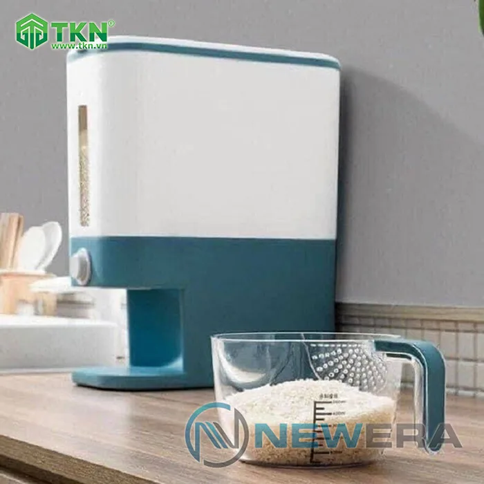 Thùng gạo NewEra nhựa PP dung tích 15kg NE0502E