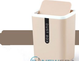 Thùng rác MINI nắp lật để bàn văn phòng NE0608H