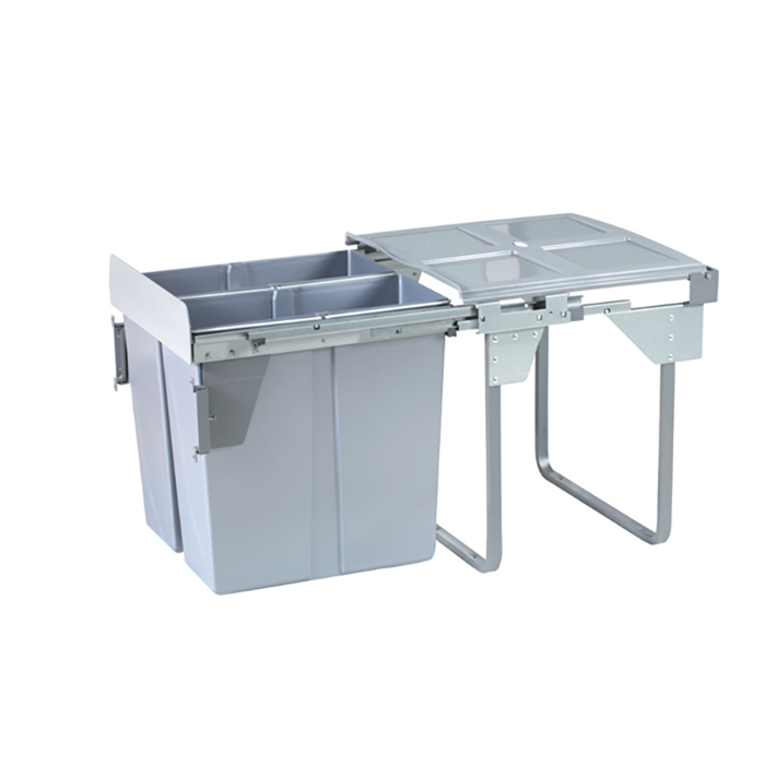 Thùng rác tủ bếp Hafele phong cách