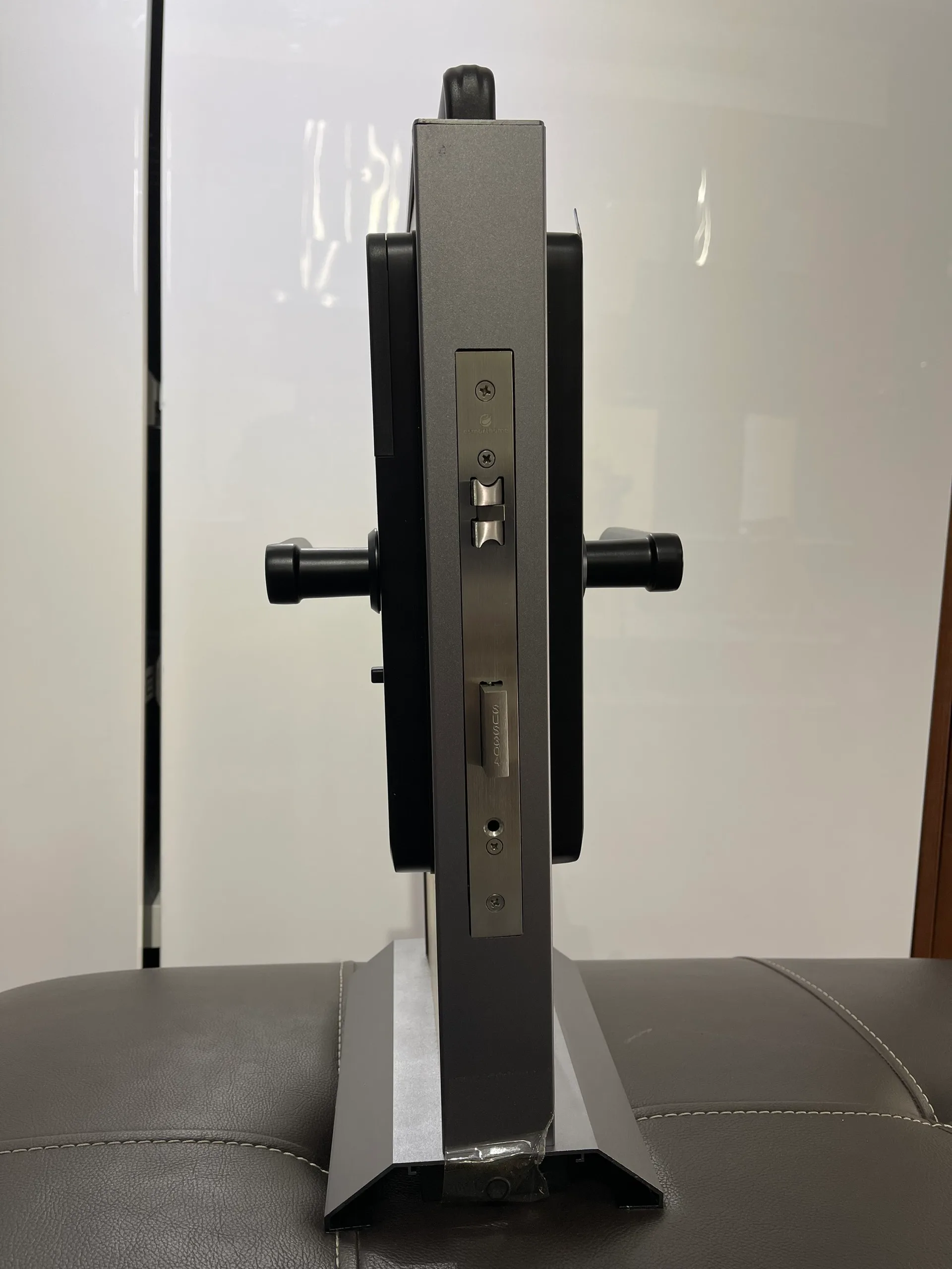 Khóa vân tay cửa gỗ nhôm thép NewEra hợp kim NE9999FW99B 2