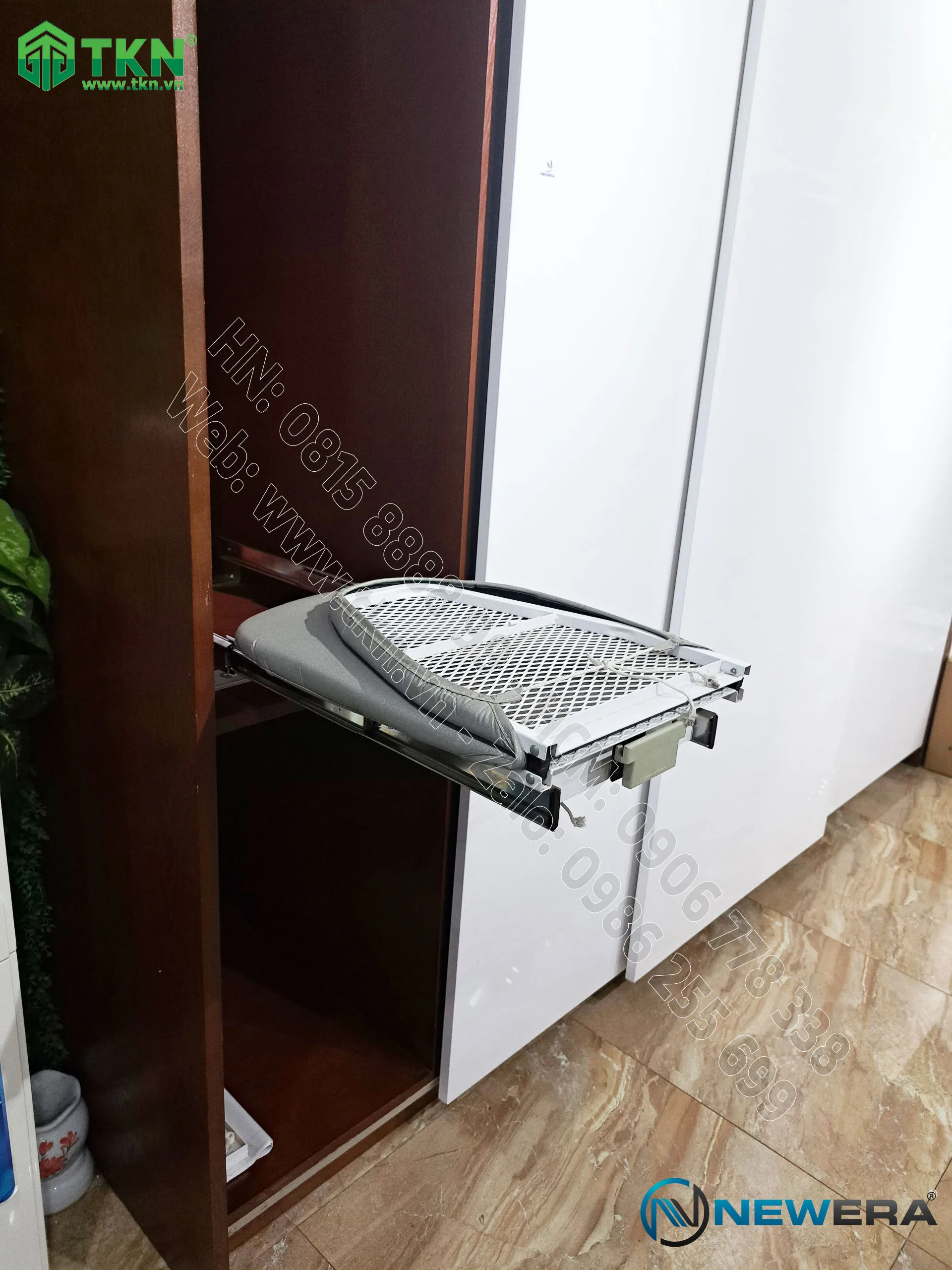 Cầu bàn là NewEra lắp âm ngăn kéo NE3681.300 2