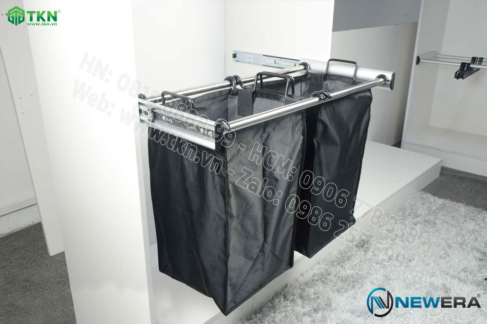Khung rổ để đồ dơ chuẩn bị giặt NewEra rộng 755-864mm NE2077.900