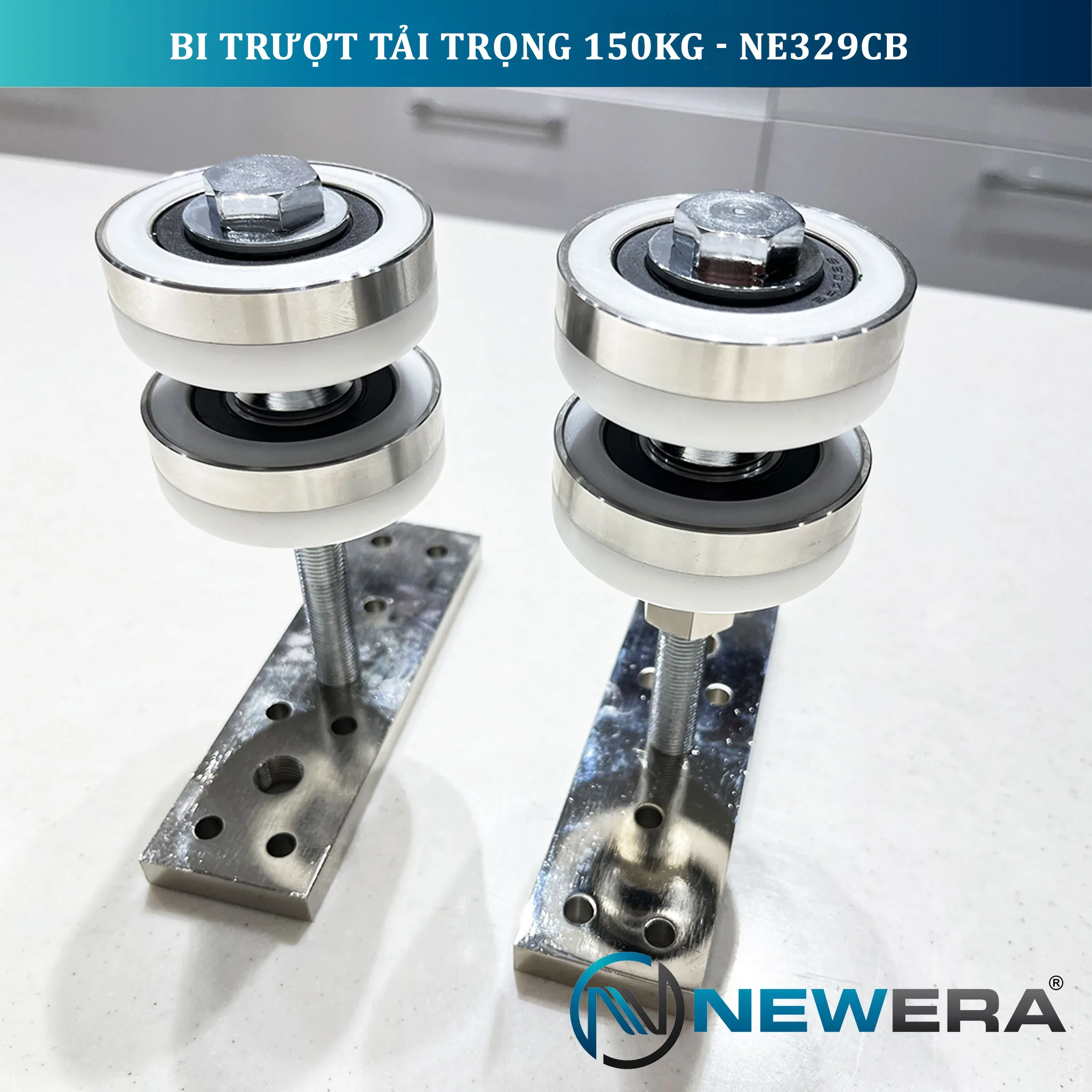 Bi treo vách ngăn di động NewEra tải trọng 150KG NE329CB