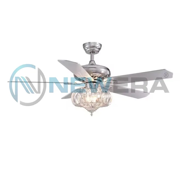 Quạt trần trang trí NewEra inox 304 dài 500mm NE8350W52H500