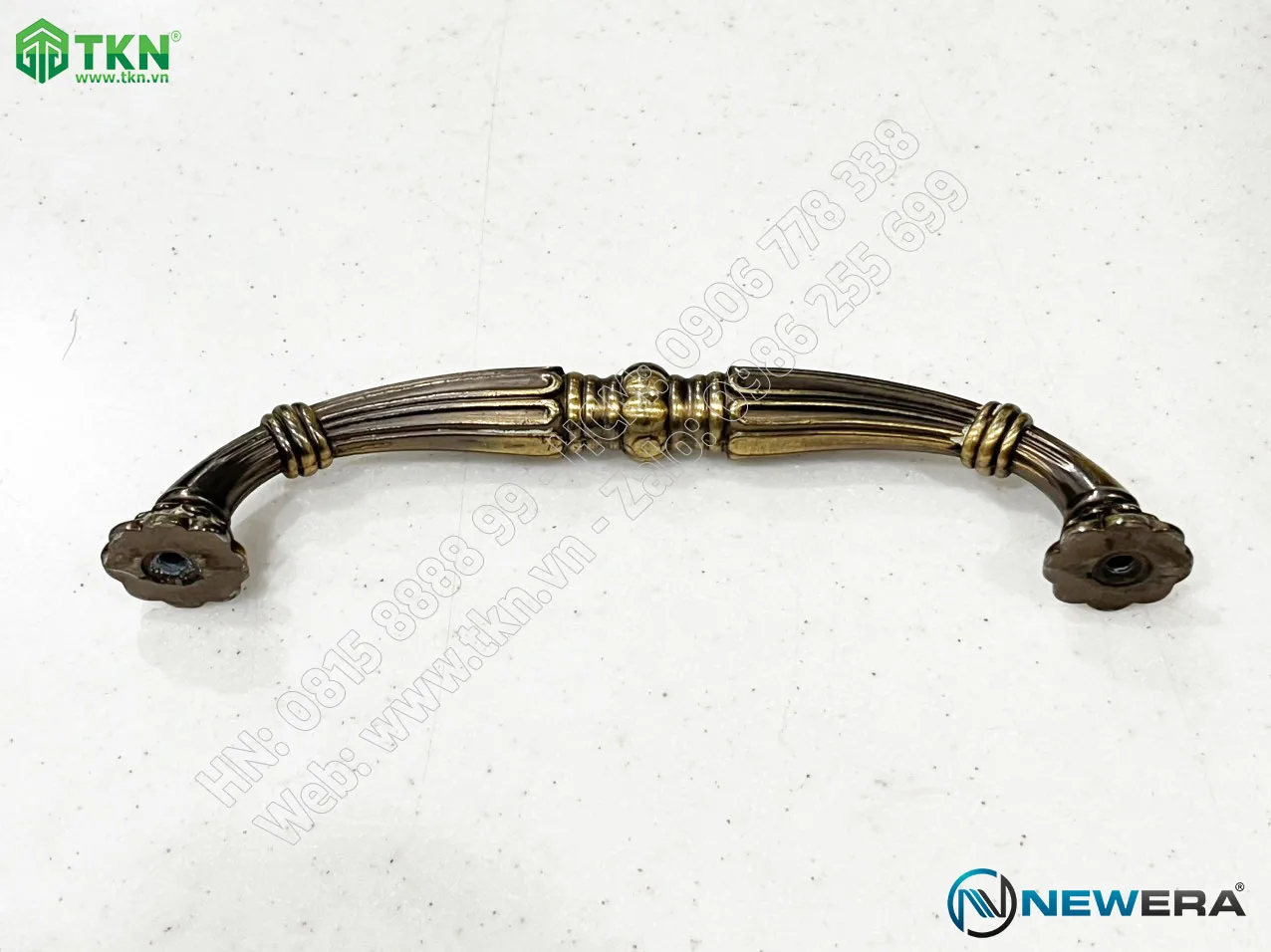 Tay nắm tủ hợp kim kẽm NE2760.128CF 1