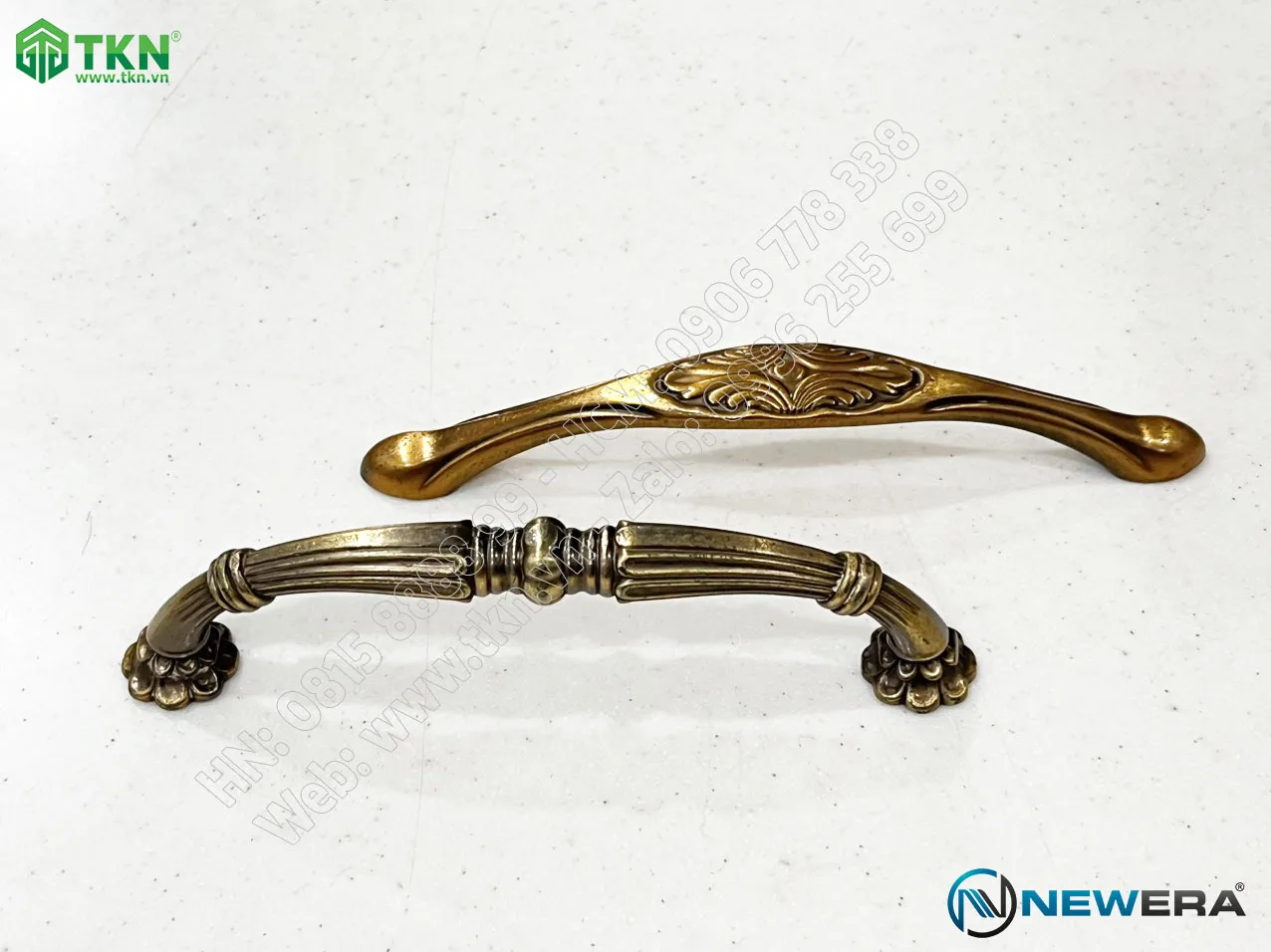 Tay nắm tủ hợp kim kẽm NE2760.128CF 7