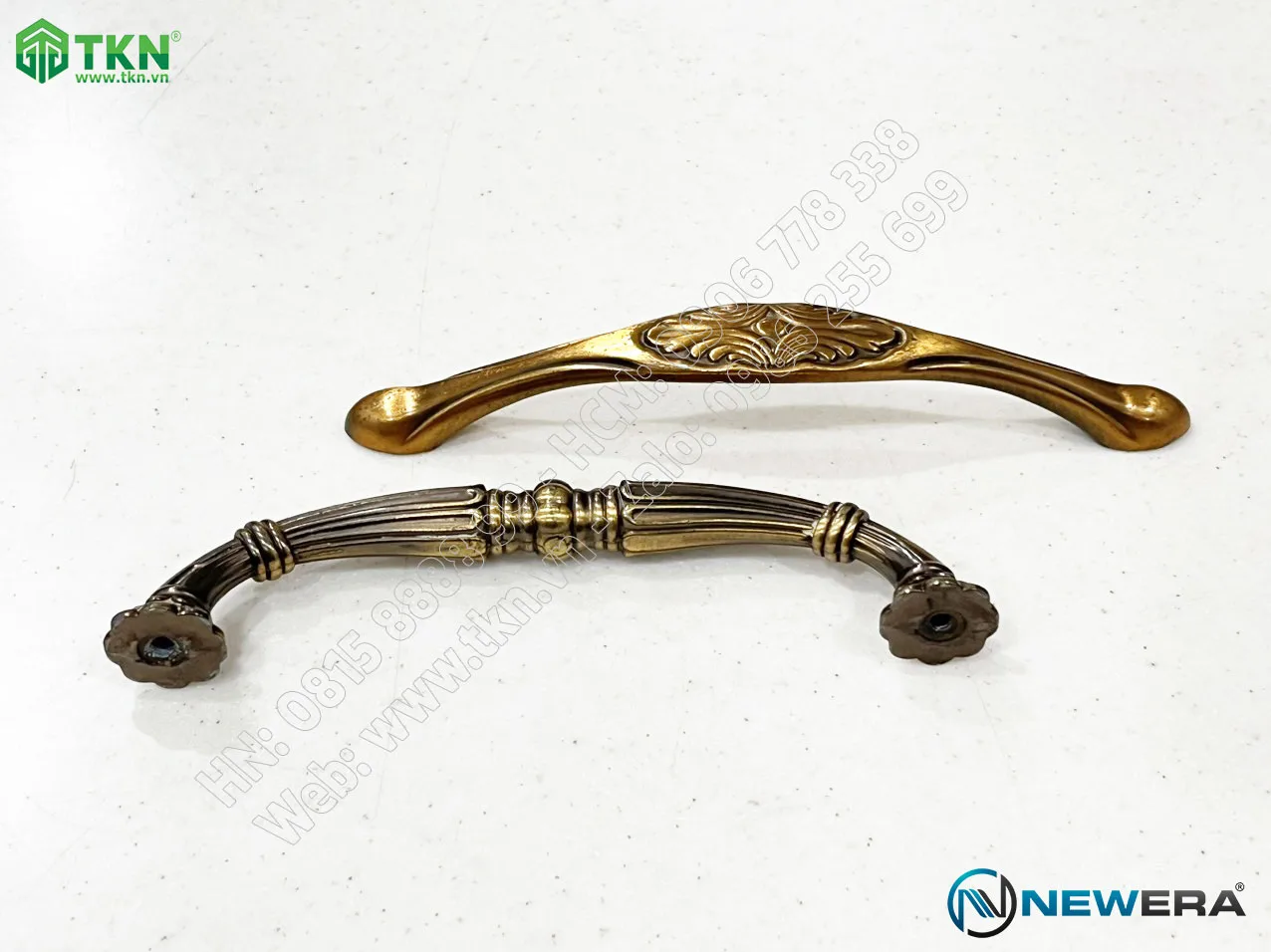 Tay nắm tủ hợp kim kẽm NE2760.128CF 6