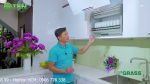 Bộ tay nâng cánh tủ bếp thép mạ niken L-80 1