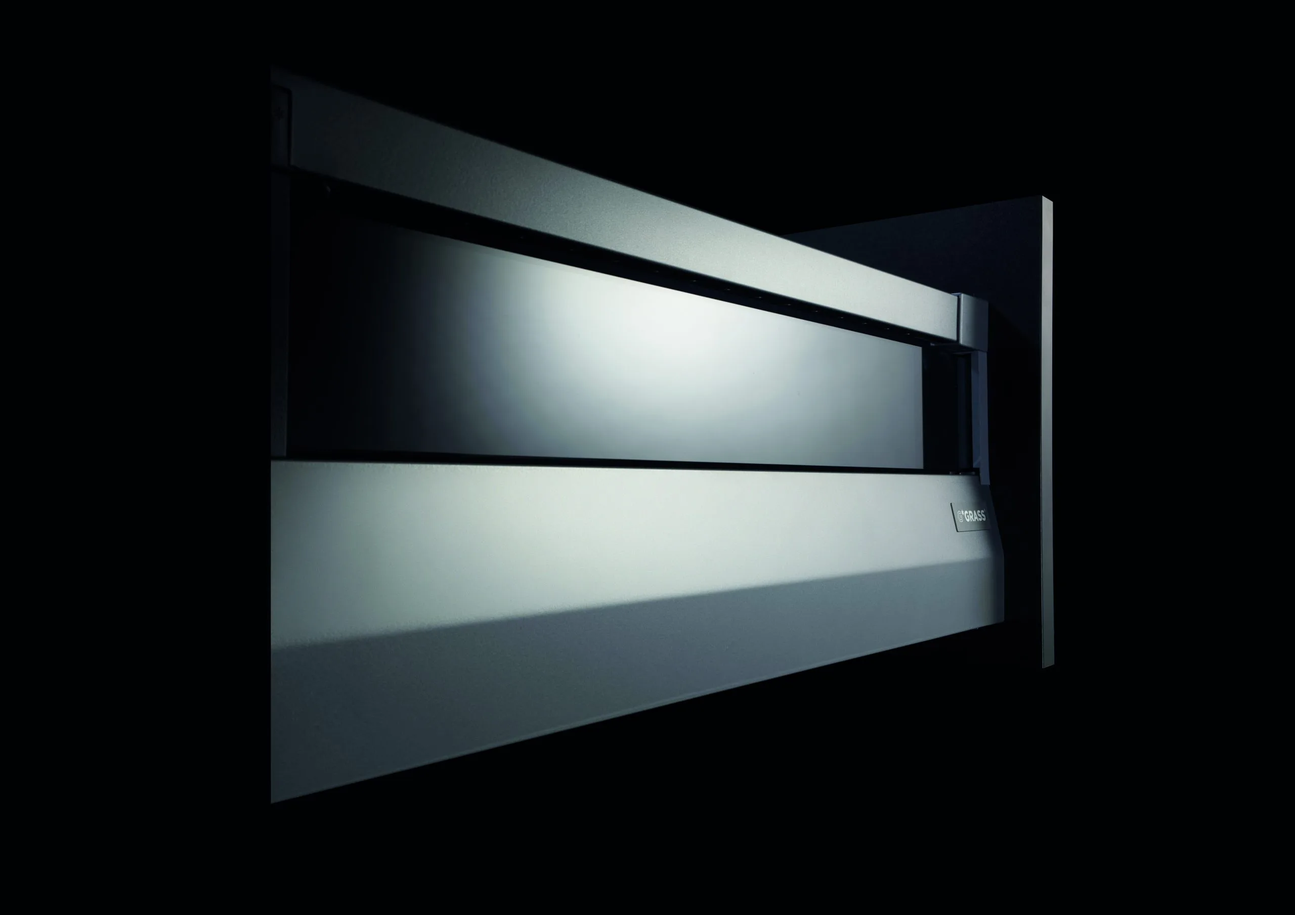 Ngăn kéo tủ bếp Grass DWD-XP 40kg vách inox nâng cấp Duowing XD.500SS 5