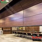 Vách ngăn di động Dormakaba âm trần Dormakaba Skyfold