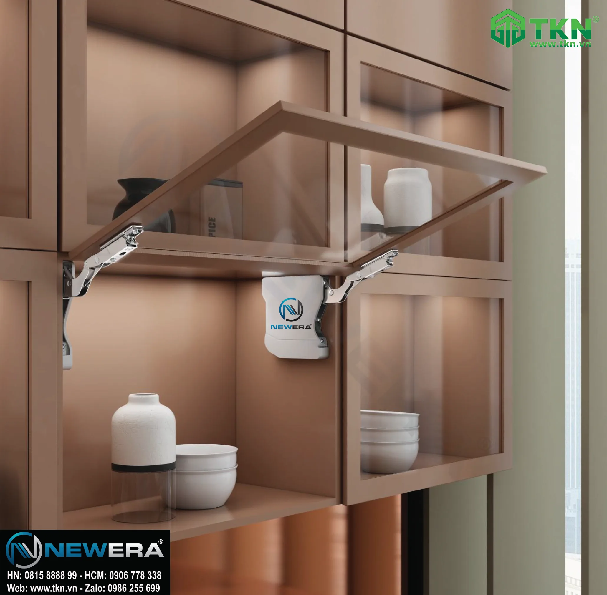 Tay nâng NewEra giảm chấn 300-500mm NE99.T76