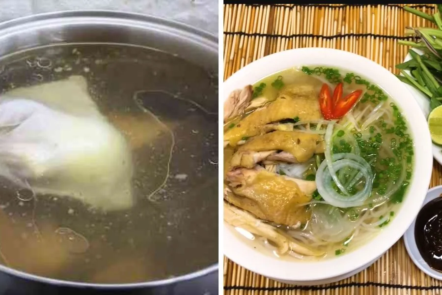 Nêm gia vị nấu phở gà