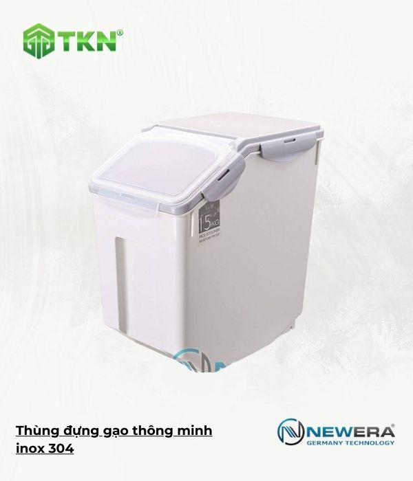 Thùng đựng gạo thông minh
