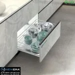 Giá để xoong nồi NewEra 600mm inox 304 nan tròn oval NE889.600