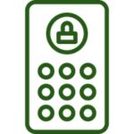 Khóa cửa mật mã Unicor Hàn Quốc