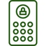 Khóa cửa mật mã Unicor Hàn Quốc