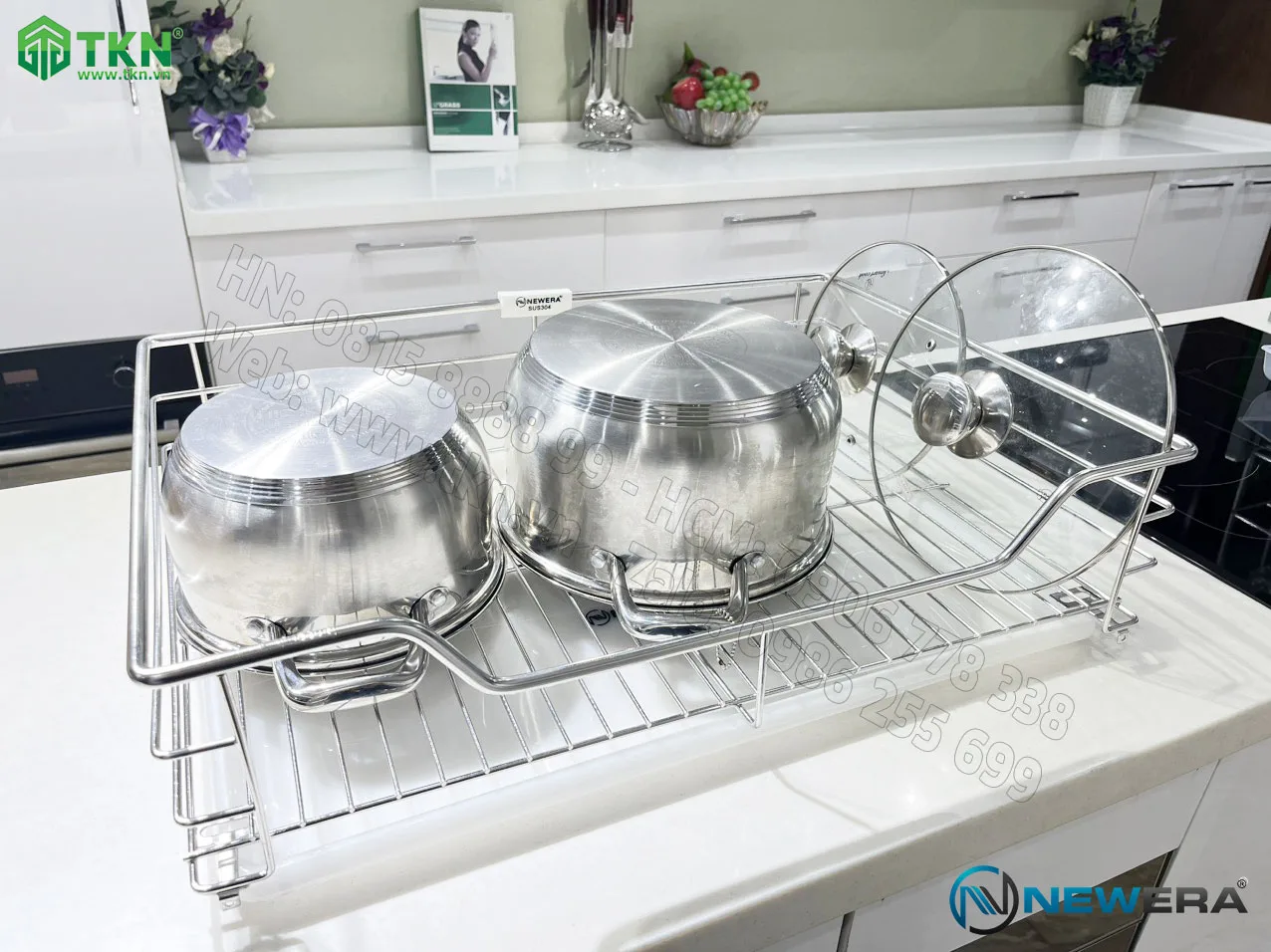 Giá để xoong nồi NewEra NE879.600