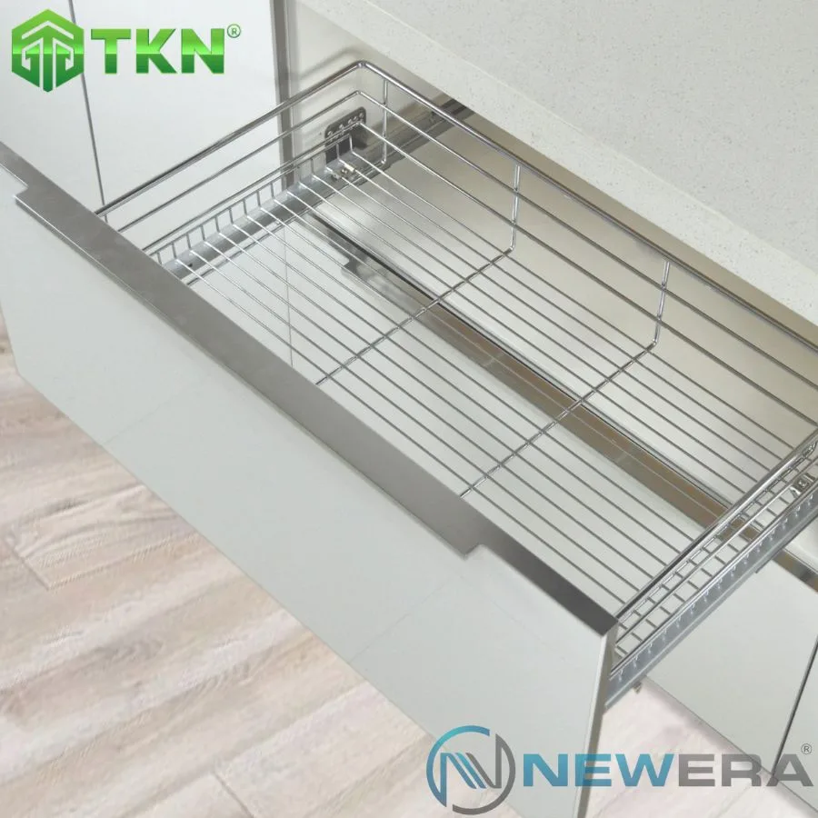 Giá để xoong nồi NewEra 600mm hợp kim mạ inox NE103.600