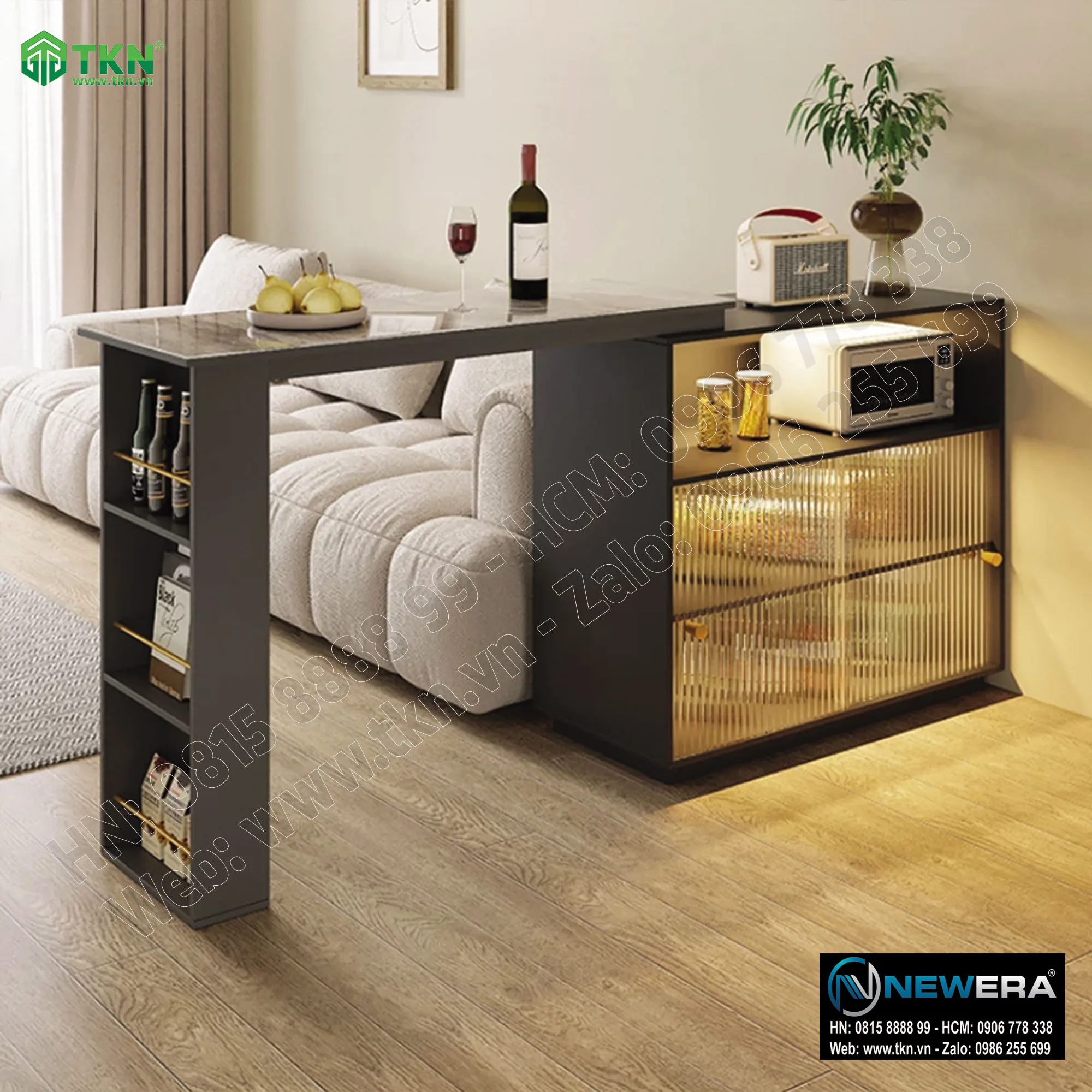 Phụ kiện bàn xoay xếp gọn trên tủ NewEra NE4848.RTC 5