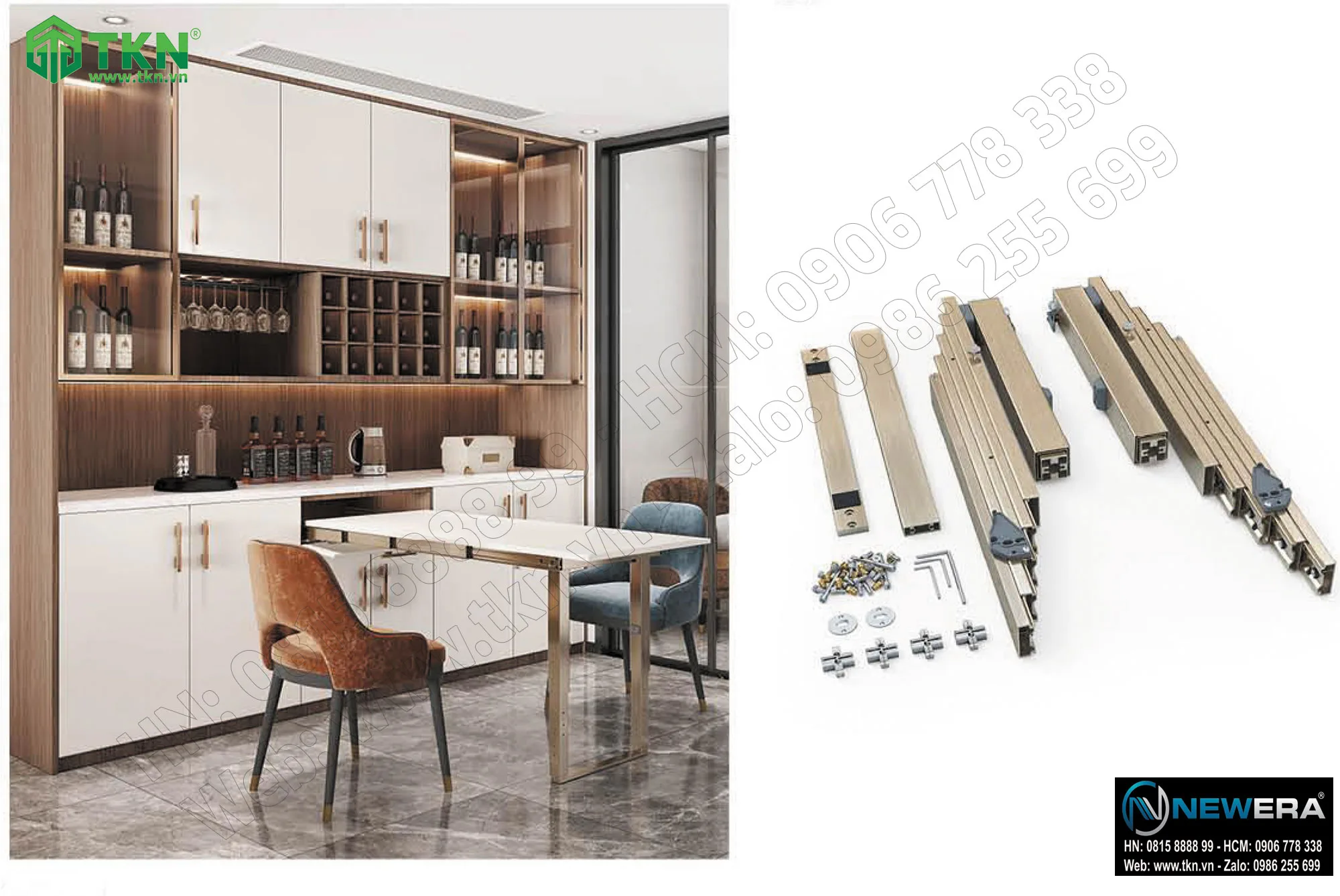 Phu kien NewEra ban keo va xep thong minh mo rong NE4889.540.1800 1