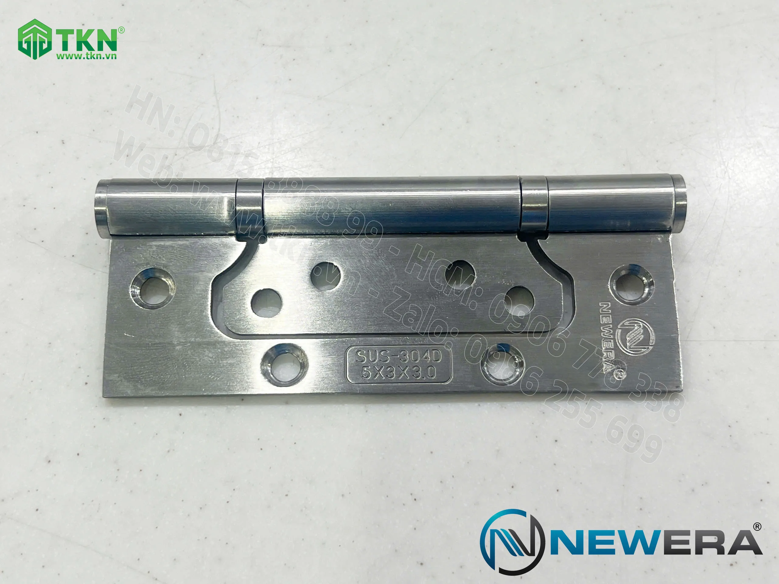 Bản lề NewEra inox 304 NE533SS-FS 1