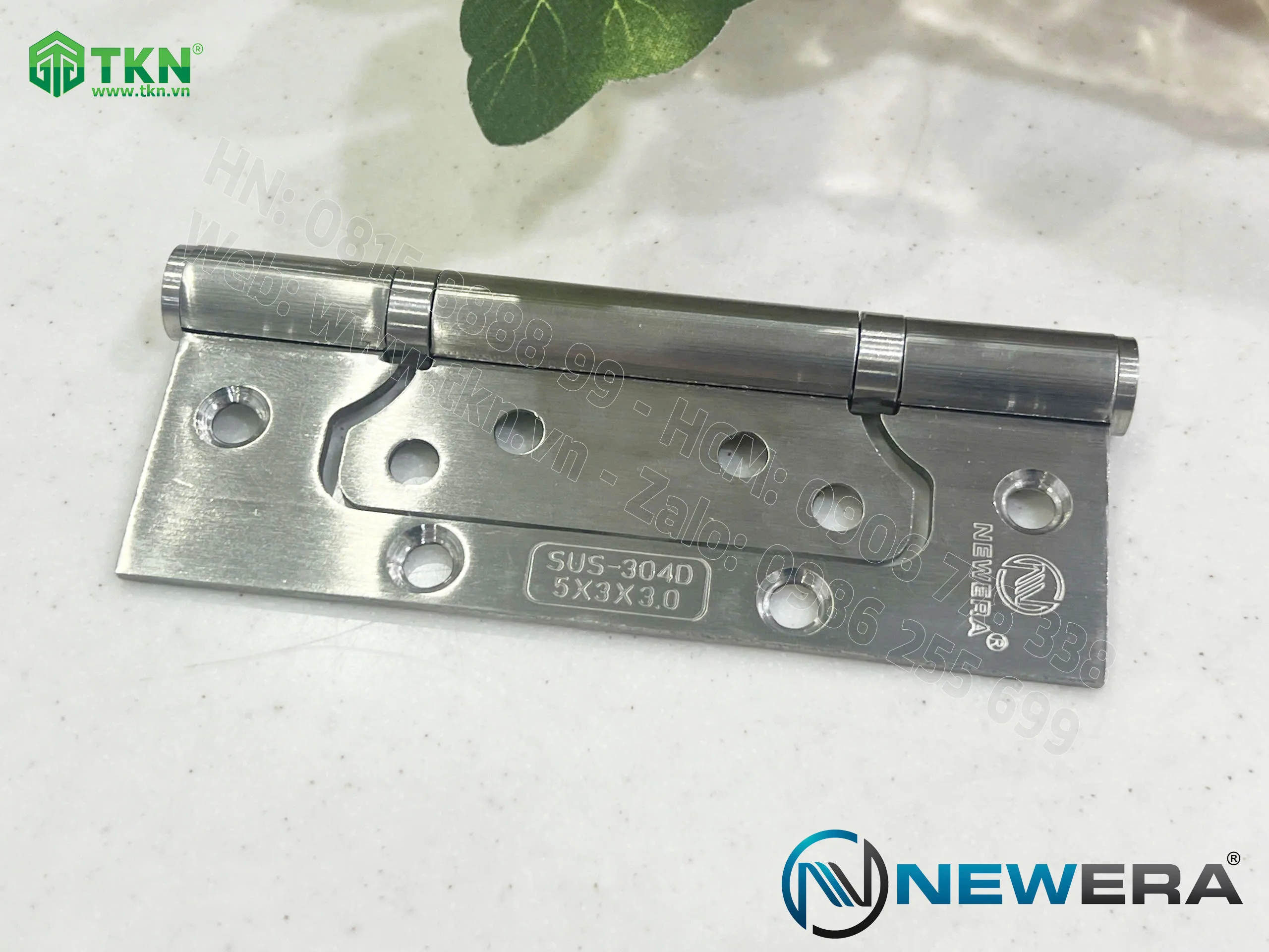 Bản lề NewEra inox 304 NE533SS-FS 6