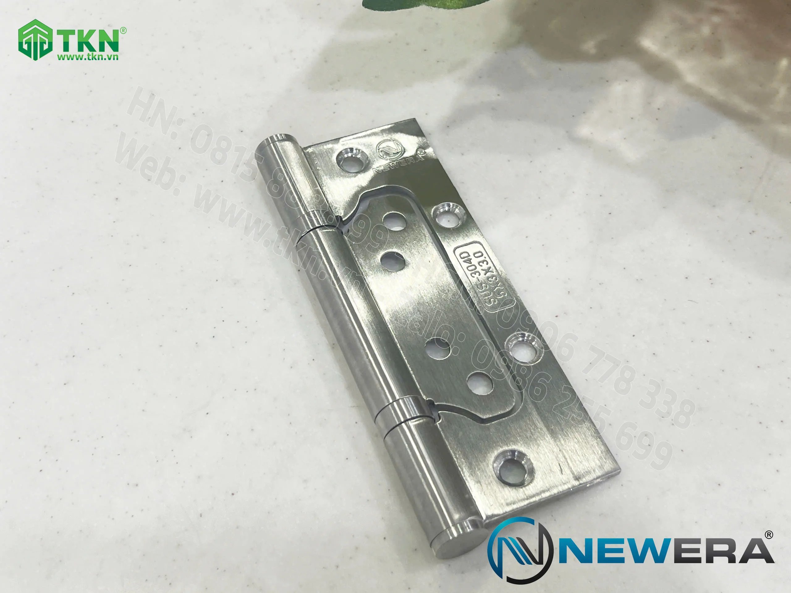 Bản lề NewEra inox 304 NE533SS-FS 12