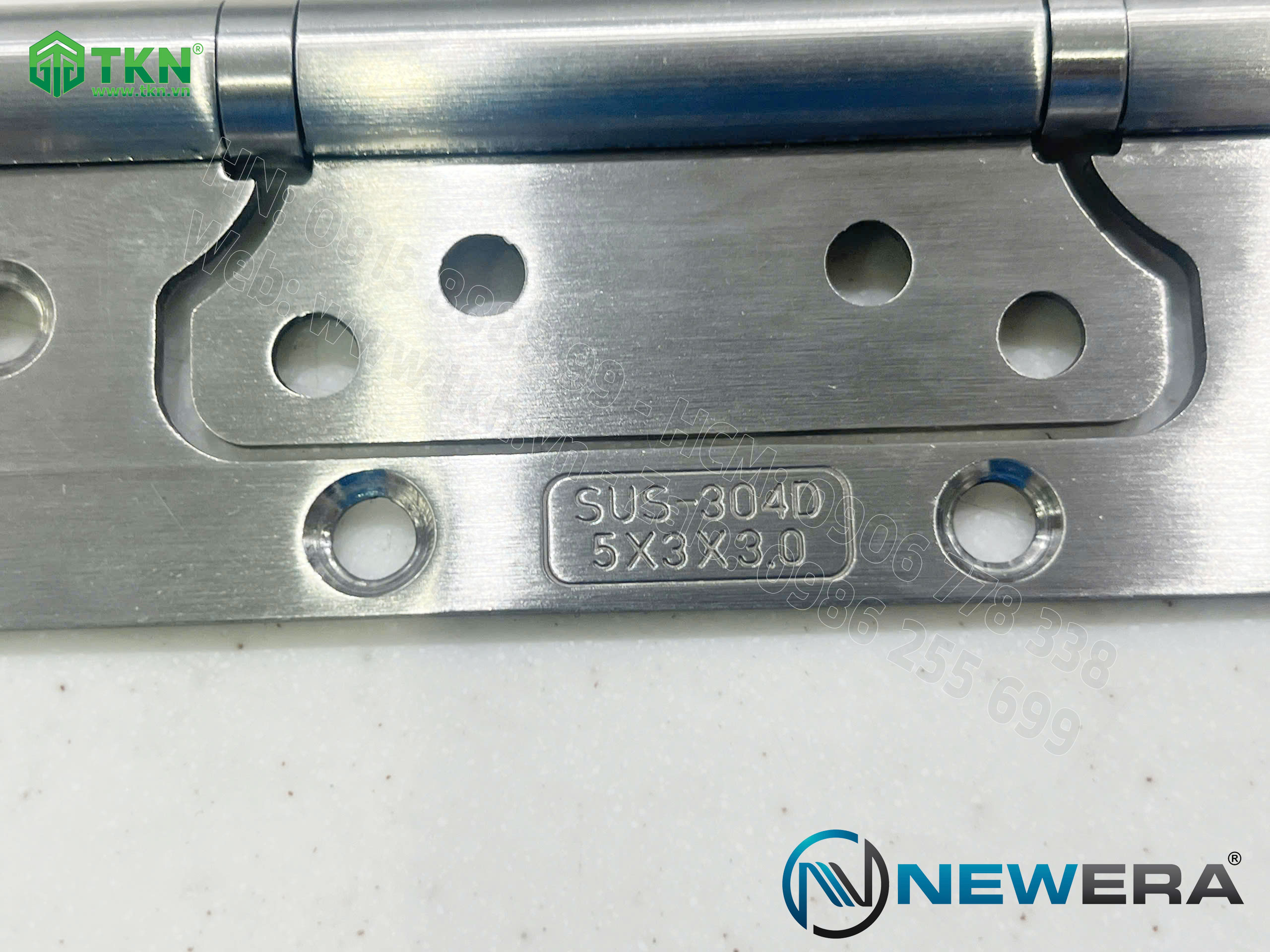 Bản lề NewEra inox 304 NE533SS-FS 4