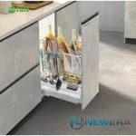 Giá dao thớt NE899.400 nan Oval inox mờ – NewEra