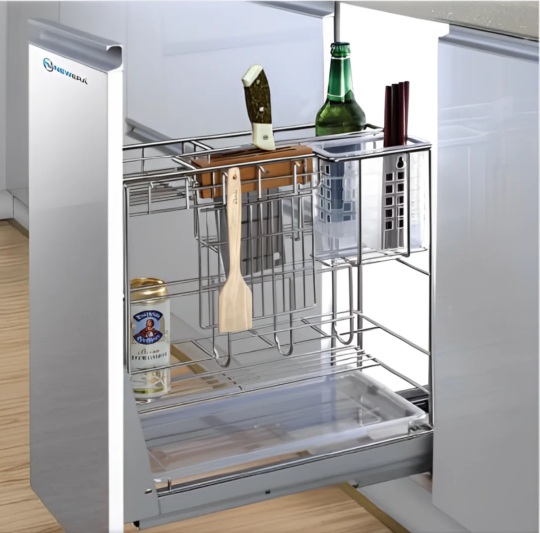 Giá dao thớt NE899.200 nan Oval inox mờ - NewEra