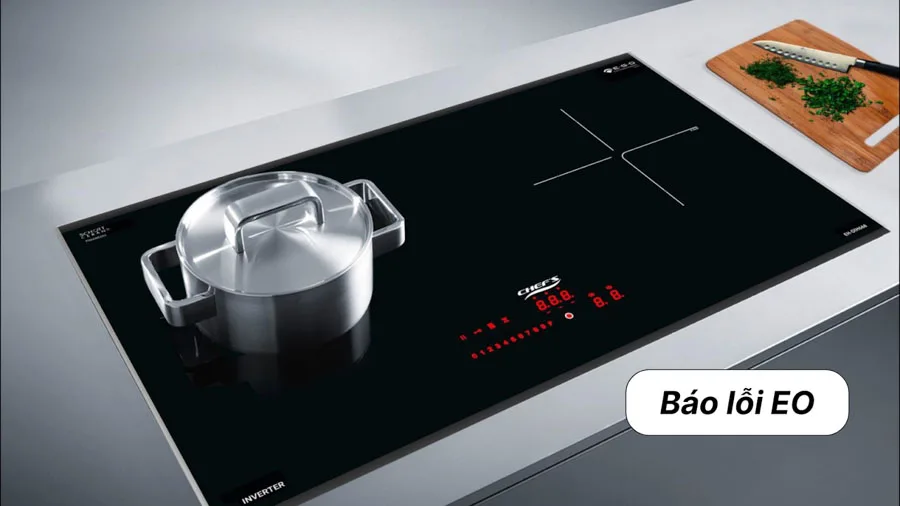 Lỗi E0 – Bếp không nhận nồi nấu