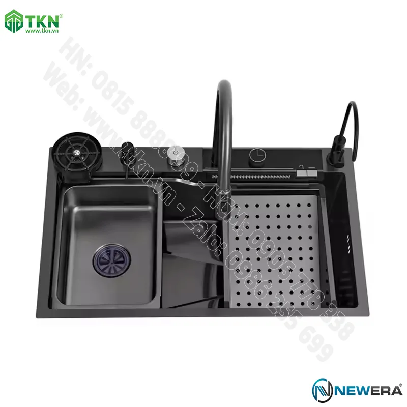 Voi chau rua dang rut NewEra SUS304 NE7546DB 4