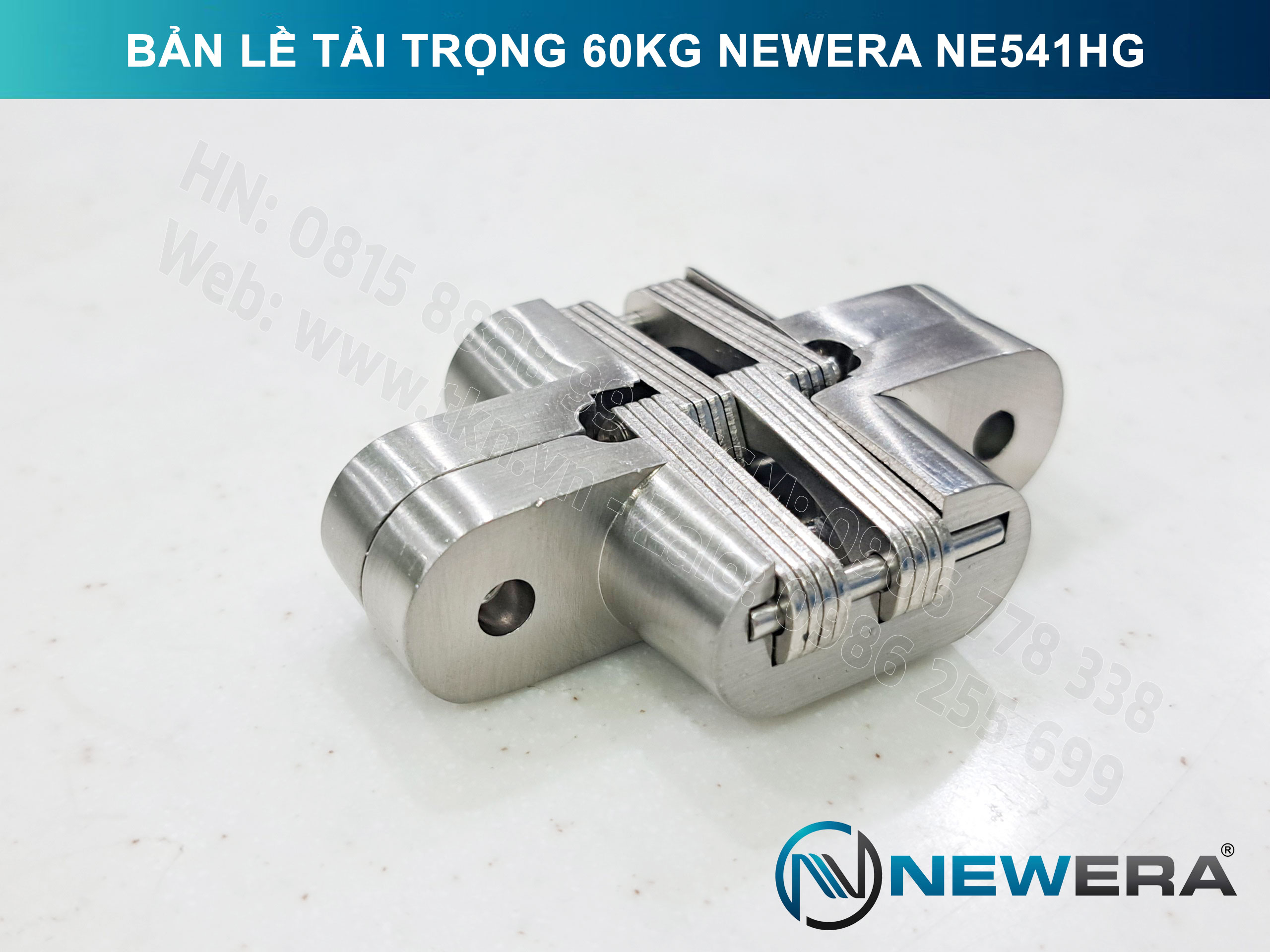 Bản lề cửa gấp NewEra tải trọng 60kg NE541HG 3