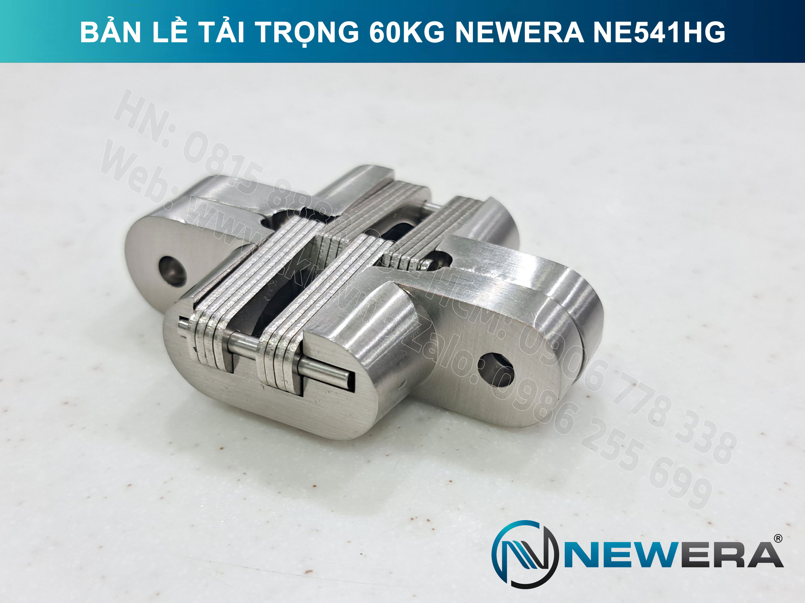 Bản lề cửa gấp NewEra tải trọng 60kg NE541HG 1