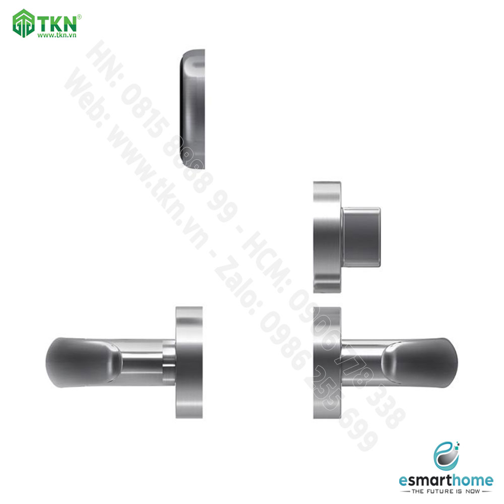 Khoá thẻ từ, chìa cơ eSmartHome màu inox ESH88HL102LSS 4