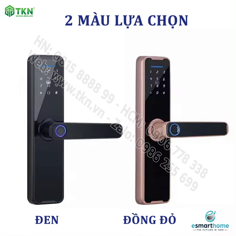 Khoá Camera, mobile APP, vân tay, thẻ, mật mã, chìa cơ ESH99TY265TYESG 10