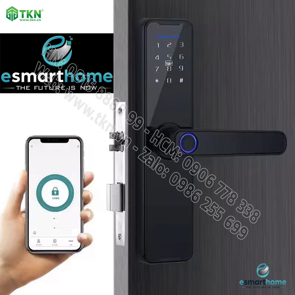 Khoá Camera, mobile APP, vân tay, thẻ, mật mã, chìa cơ ESH99TY265TYESG 2