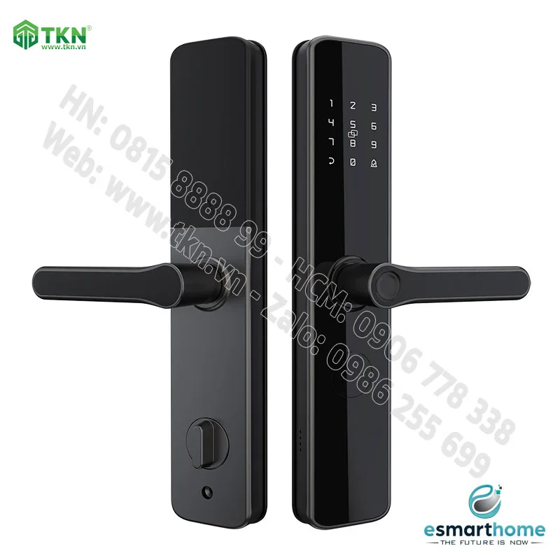 Khoá vân tay, thẻ, mật mã, chìa cơ eSmartHome màu đen ESH99FP272ELESB