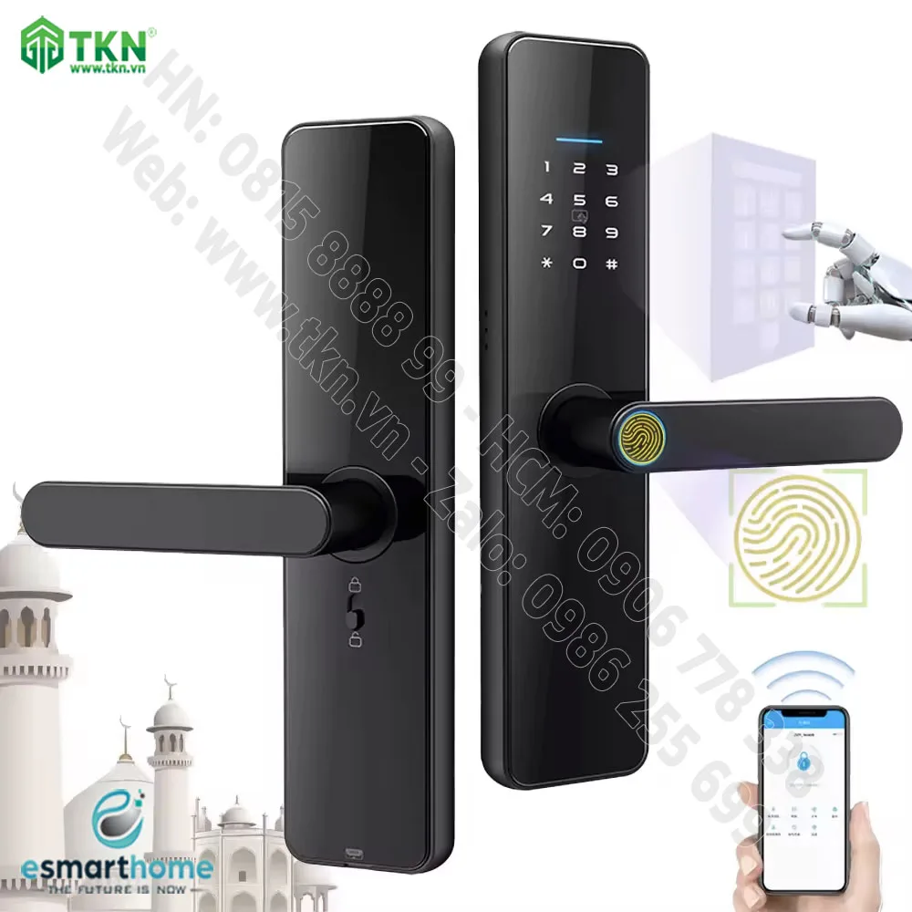 khoa thong minh van tay eSmartHome ESH99TT265TLESB 1