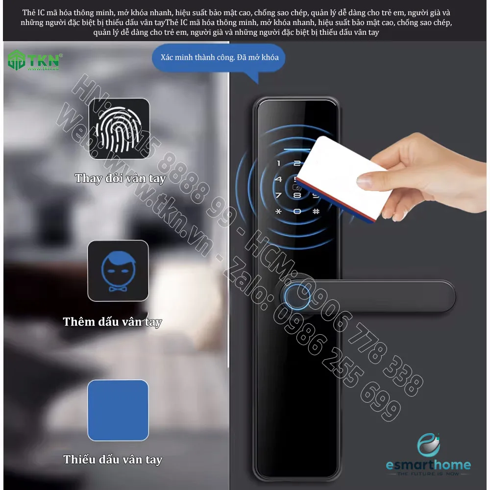 khoa thong minh van tay eSmartHome ESH99TT265TLESB 10