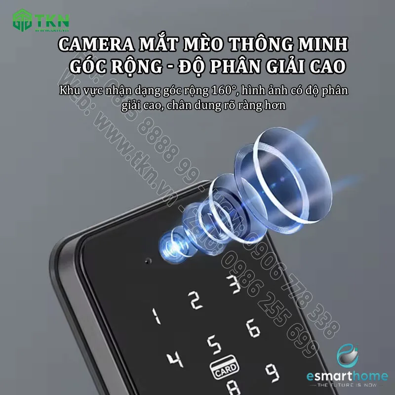 khoa thong minh van tay eSmartHome ESH99TY150TYDSB 6