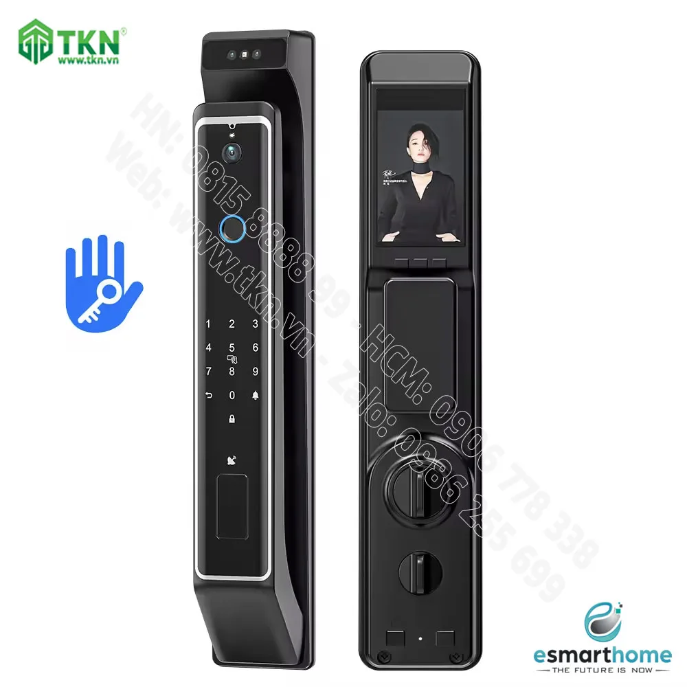 khoa thong minh van tay nhan dien khuon mat 3D app eSmartHome ESH99TT999TYDSB 1