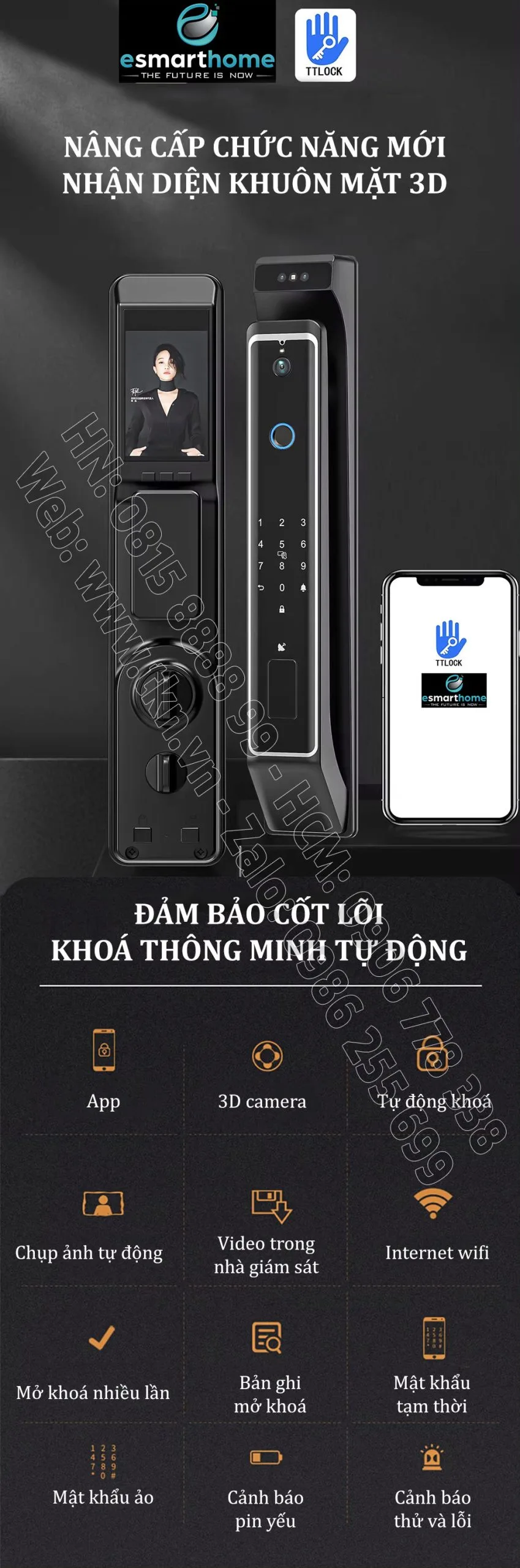 khoa thong minh van tay nhan dien khuon mat 3D app eSmartHome ESH99TT999TYDSB 11 scaled