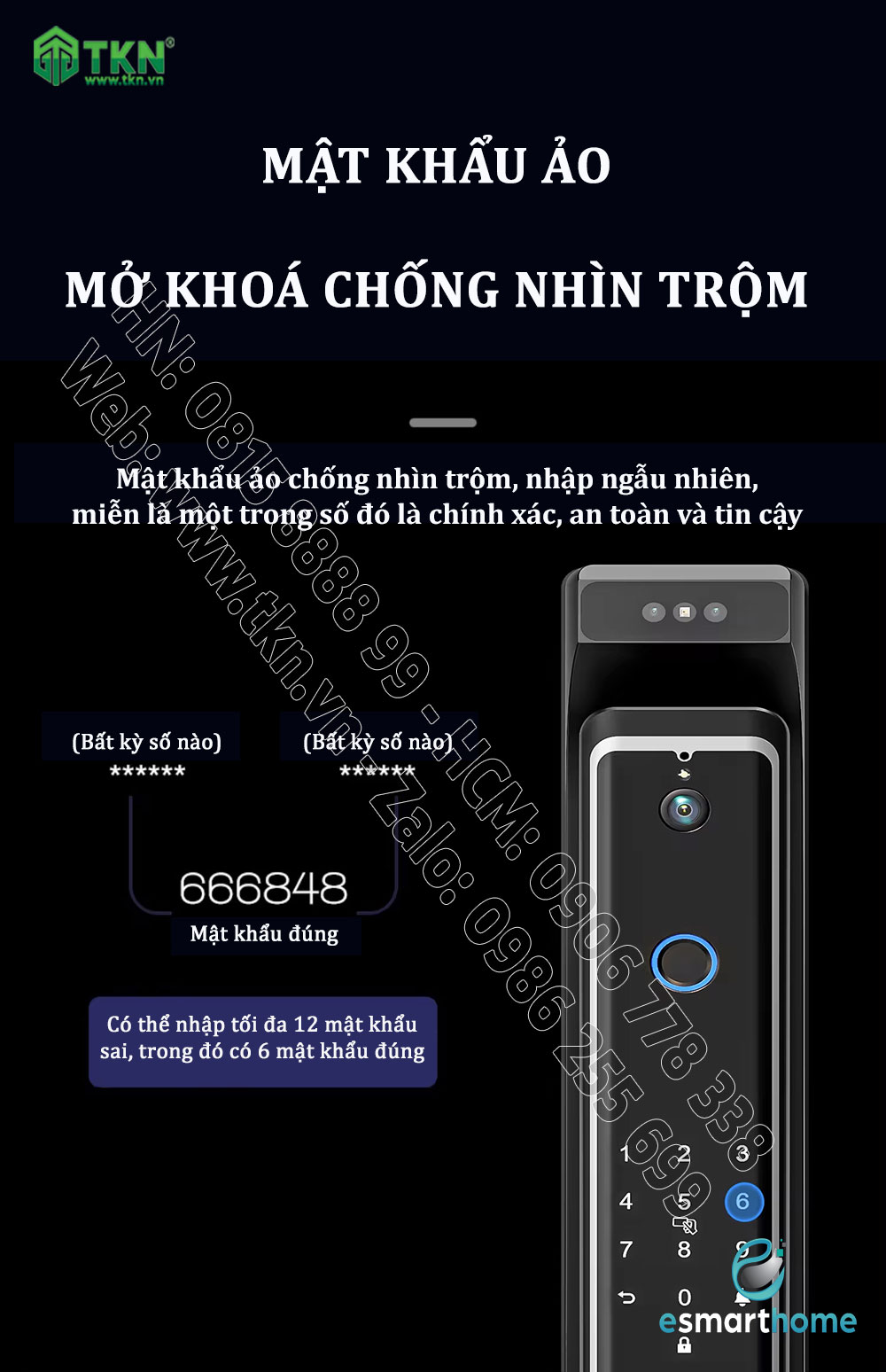 khoa thong minh van tay nhan dien khuon mat 3D app eSmartHome ESH99TT999TYDSB 18 1