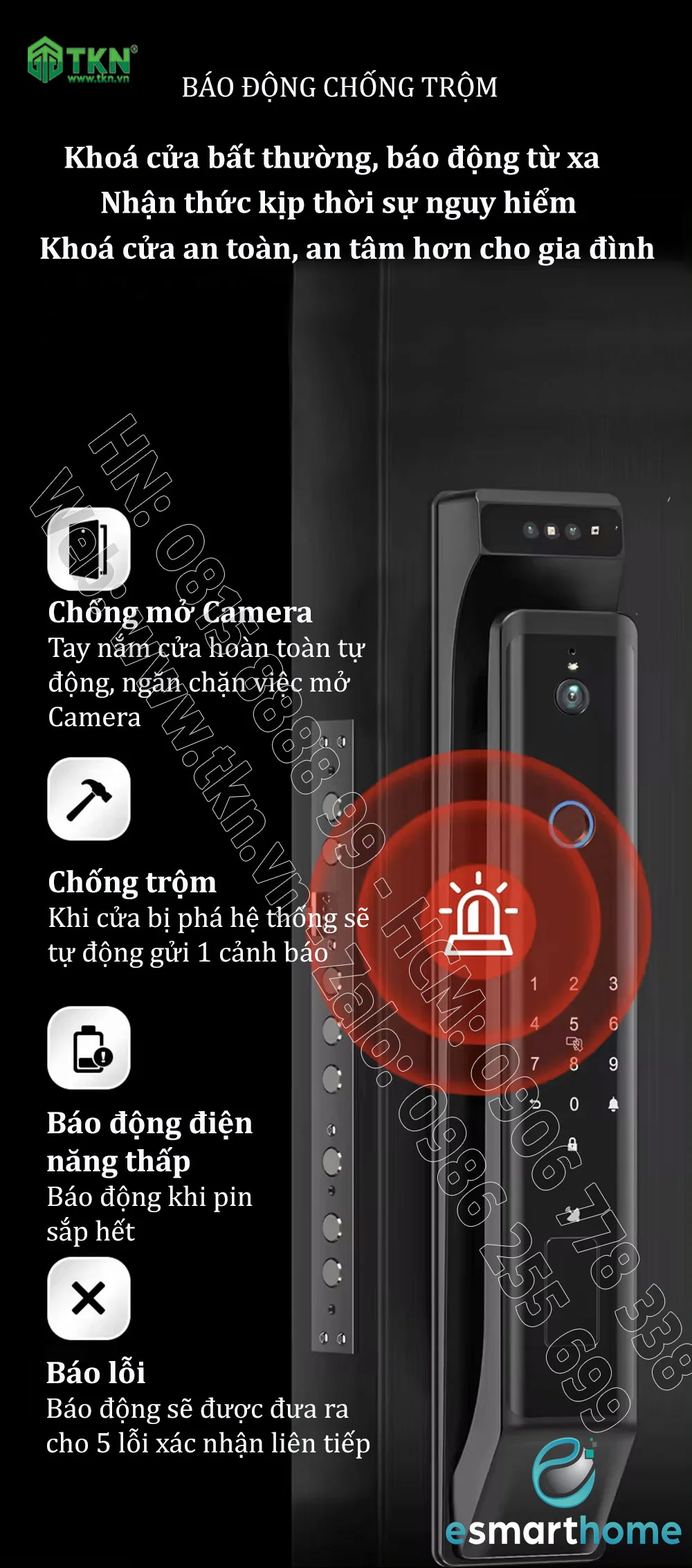 khoa thong minh van tay nhan dien khuon mat 3D app eSmartHome ESH99TT999TYDSB 21 1