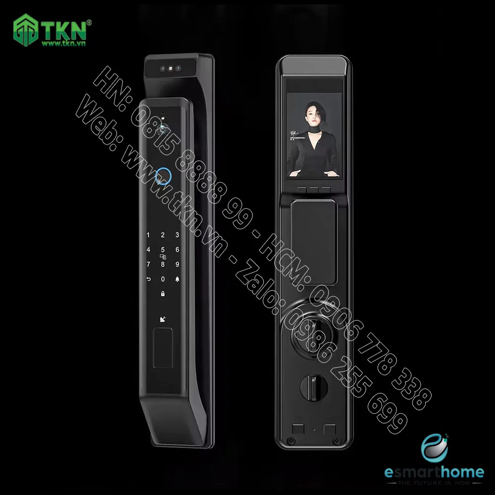 khoa thong minh van tay nhan dien khuon mat 3D app eSmartHome ESH99TT999TYDSB 3