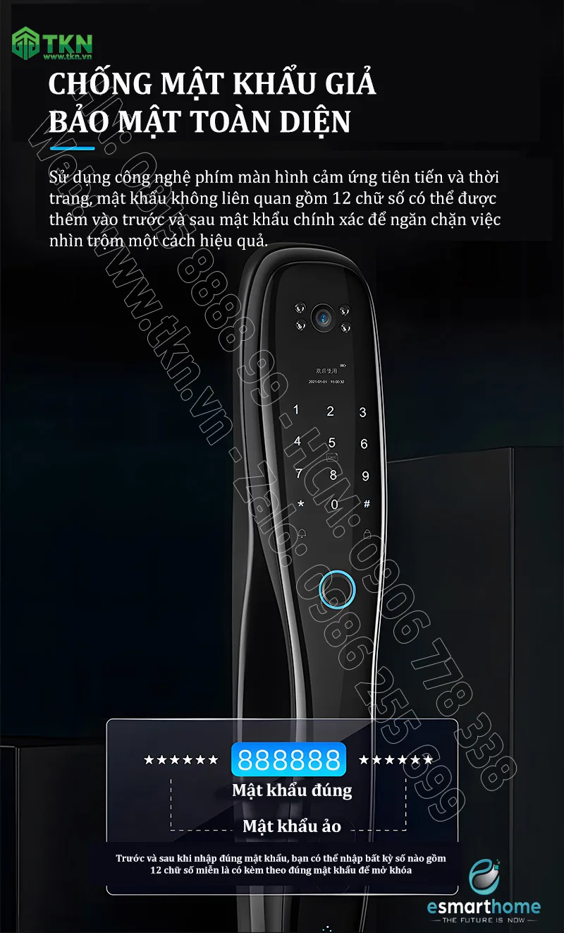 khoa thong minh van tay smarthome app eSmartHome ESH99TY254TYESB 22